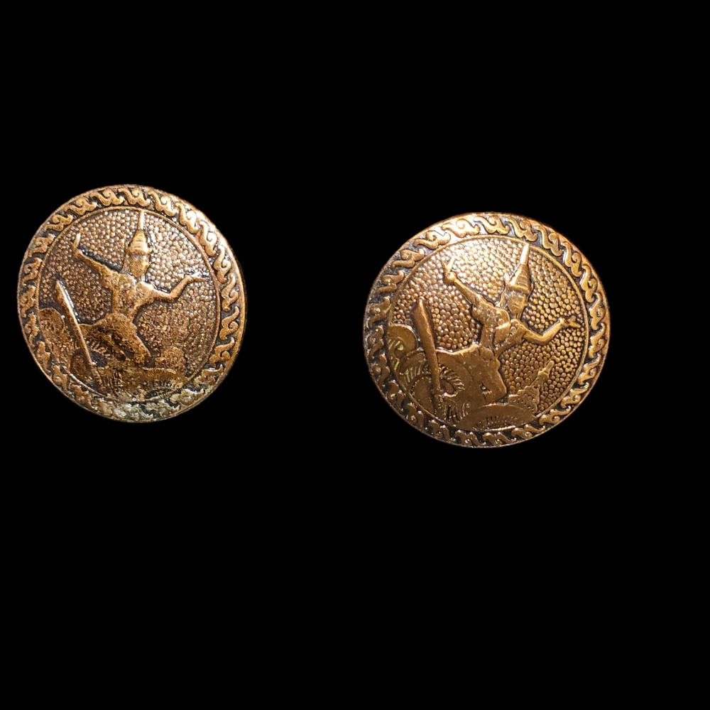 Vintage Copper Earrings